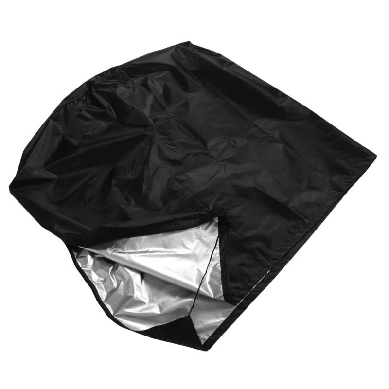 TOPBATHY Tasche für Autoreifen reifenschutz Reifenabdeckung Reifenbeutel Autoreifen Aufbewahrungslösung Rad Lagerung Radabdeckung Radkappen für Wohnmobilreifen 420d Oxford-Stoff Black von TOPBATHY