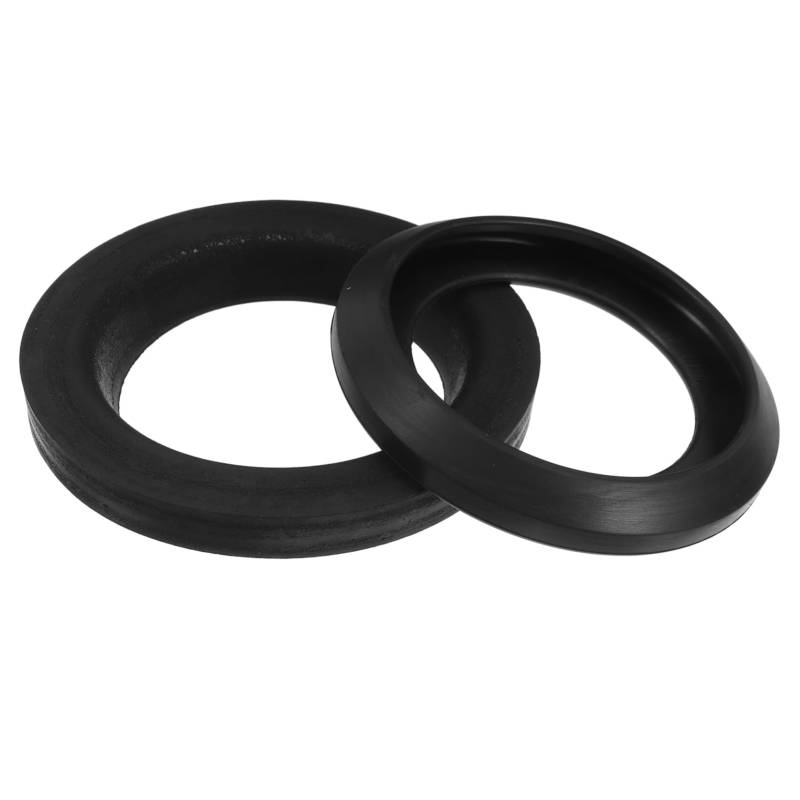 TOPBATHY Toilettendichtung Toiletten-Wohnmobil-Dichtung Wohnmobil-WC-Dichtung Ersatzdichtung für Wohnmobil-Toiletten Teil bündige Kugeldichtung RV-Siegel Gummi Black von TOPBATHY