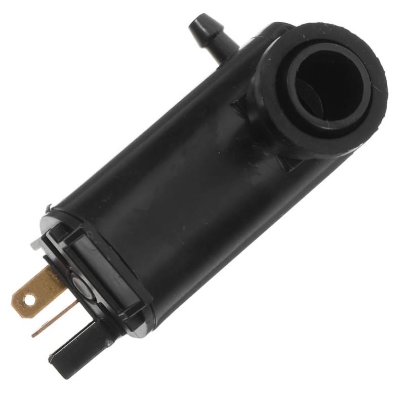 TOPBATHY Windschutzscheibenwaschmotor wasserpumpe Waschdüse Windschutzscheibenpumpe Ablaufschlauch Waschmaschine Windschutzscheibensprühdüse Scheibenwaschanlage Kühlmitteldüse Plastik Black von TOPBATHY