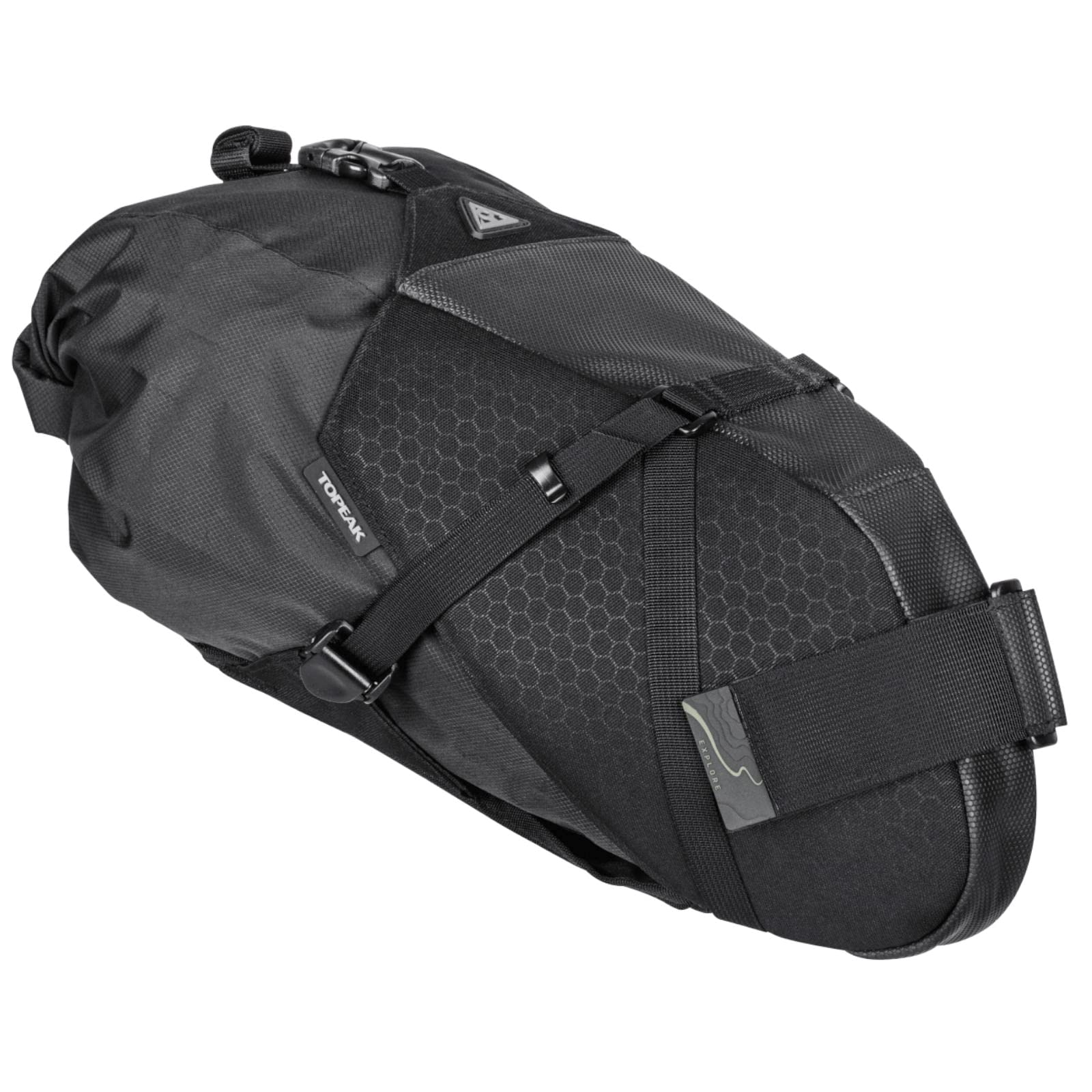 TOPEAK Backloader Fahrrad Bikepacker Satteltasche Packtasche 10L schwarz von TOPEAK