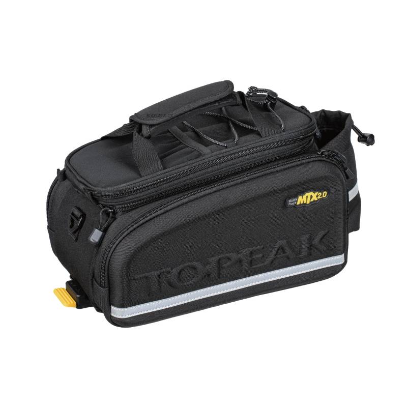 Topeak MTX TrunkBag DX integriert mit MTX QuickTrack® 2.0 System von TOPEAK