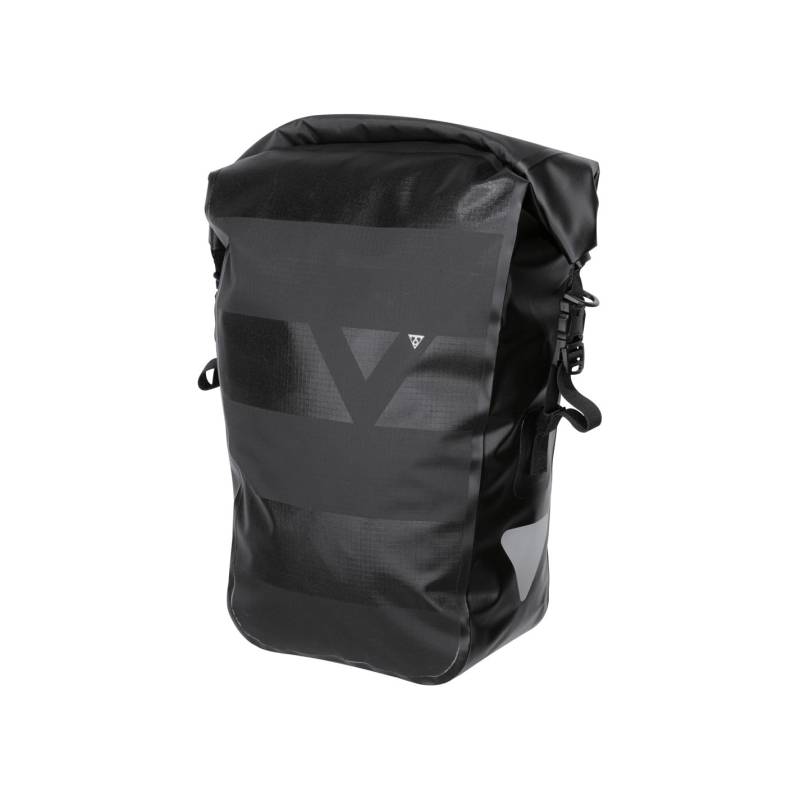 Topeak TT9861B Pannier Drybag, W/Quicklock System, 20l, One Piece, Fahrradtasche, Black (schwarz) von TOPEAK