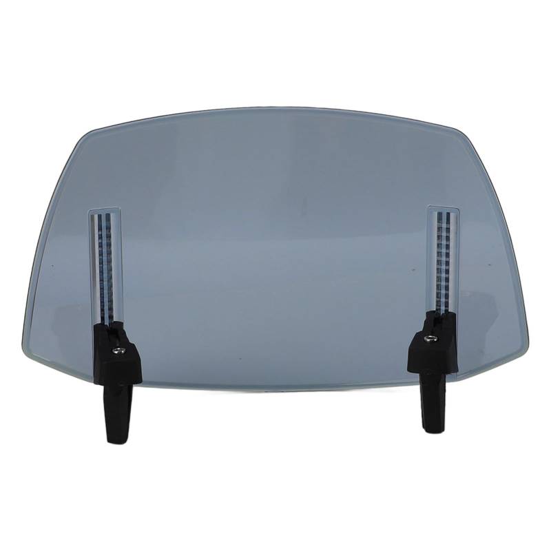 Einstellbare Stilvolle -Windschutzscheibe -Windschutzdedex für MT07 MT09 MT10 R1 R3 FZ6 TMAX530 TMAX 500, Starker Schutz für Fahrer, Universal Fit Frontbildschirm (Transparentes Blau) von TOPINCN