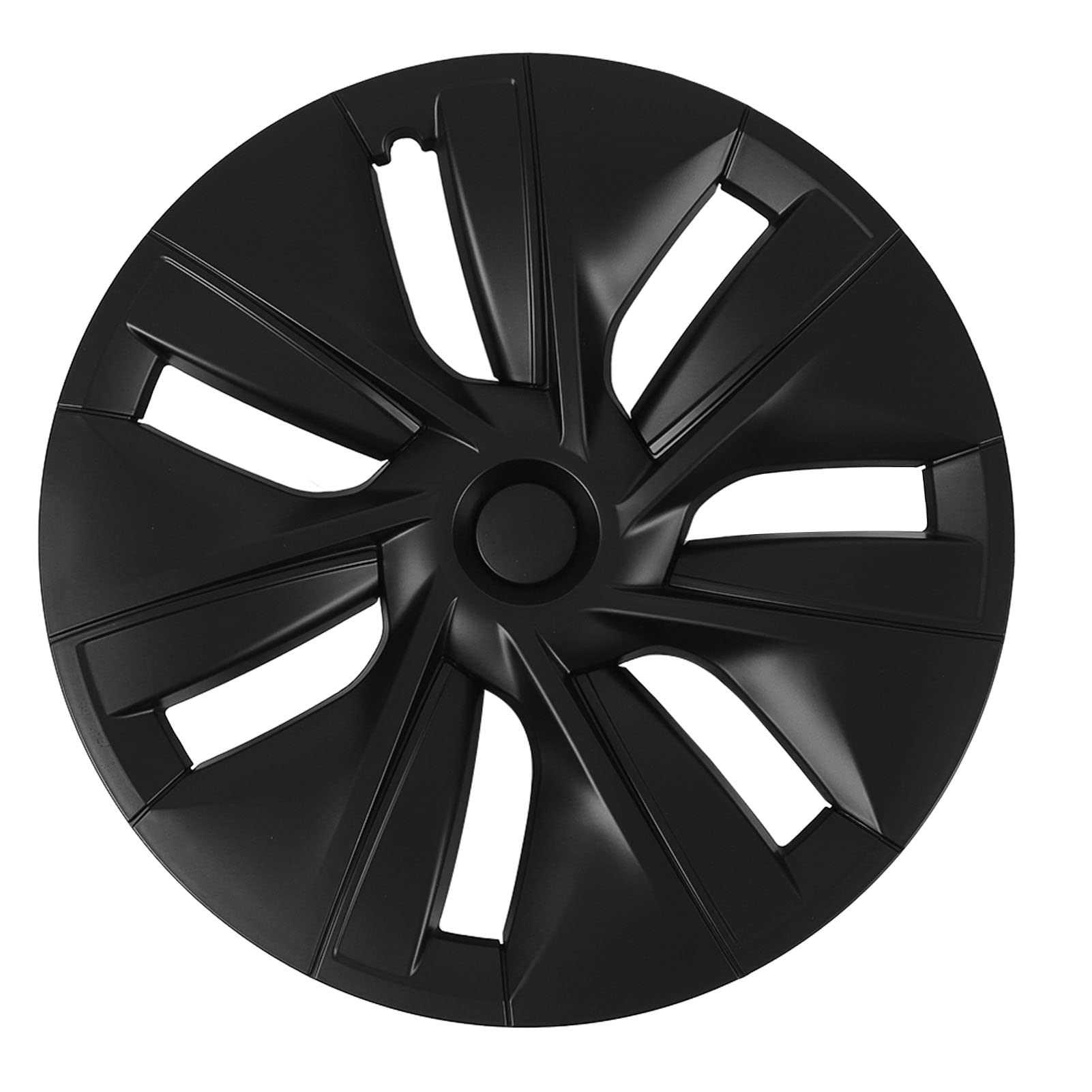 Elegante Cracas, Angepasst an das Modell und 2020-2023, Langlebige Radabdeckung, Einfache Installation, Modedesign für Fans Autos (Matt-schwarz) von TOPINCN