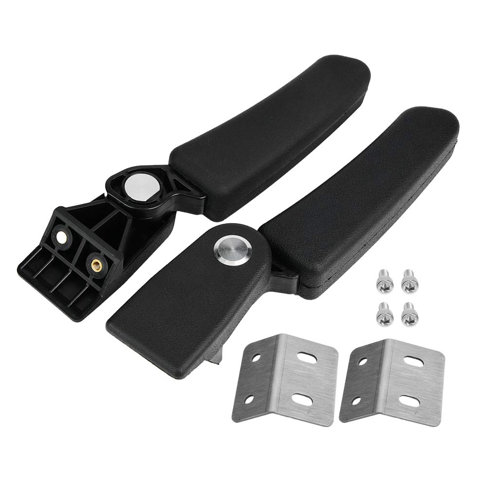 Motorrad -Heck -Passform für die Sitzkiste für, Faltende Armlehne mit Bequemem Schaum, Ideal die Unterstützung der Hinteren Passagiere Motorrad -Heck -Passform für die Sitzkiste für, Faltende Armlehne mit Bequemem Schaum, Ideal die Unterstützung der Hinteren Passagiere von TOPINCN