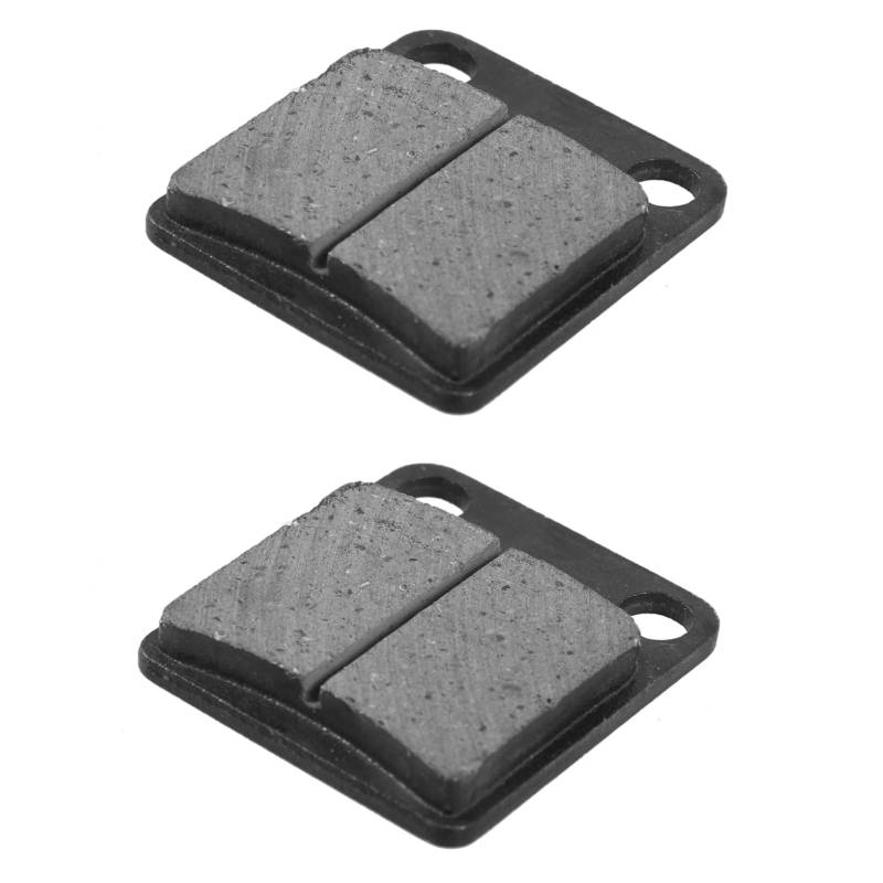 TOPPERFUN 1 Paar Hinten Bremsen Pads Bike Bremsbeläge Motorrad Disc Hinten Bremsbeläge Bremsbeläge Hinten Schwarz Freies von TOPPERFUN