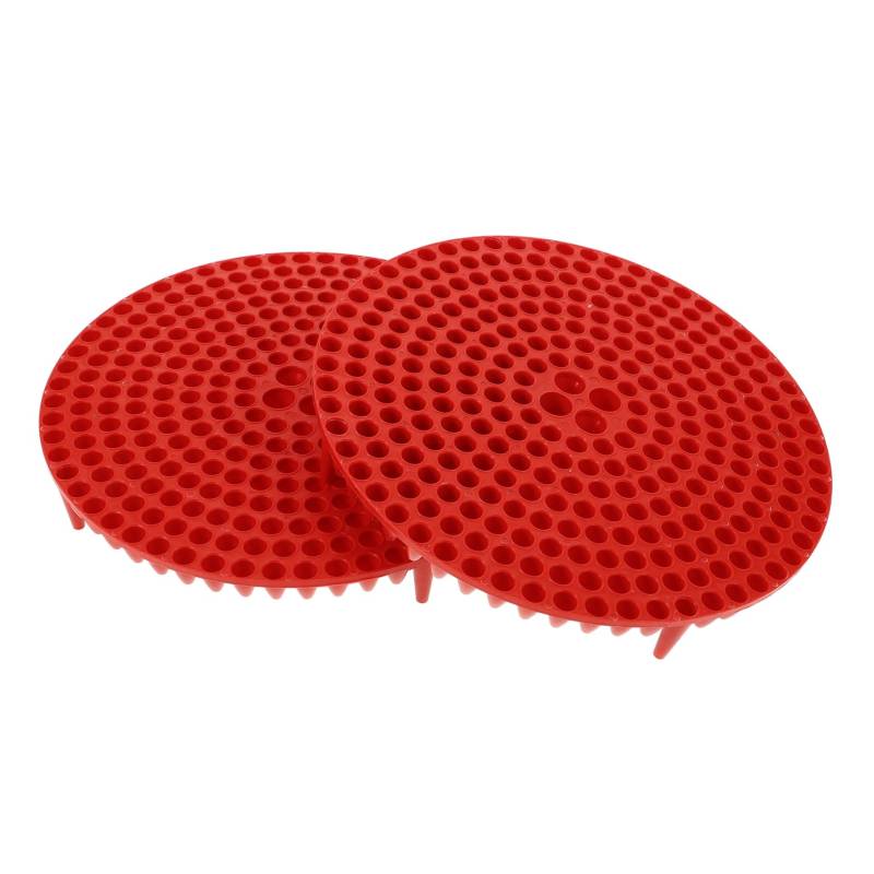 TOPPERFUN 1 Paar Reinigungsnetzfilter Autowascheinsatz Bildschirme Eimer Fahrzeug Auto Wasserpads Autowaschpad Pp Rot von TOPPERFUN