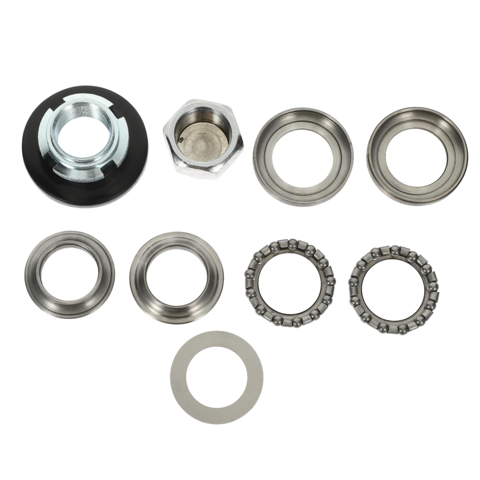 TOPPERFUN 1 Satz Lenklager Auf Tour Motor Reparatur Lenkung Rennen Unterstützung Lenkschaftlagerringsatz Lenkspindellagerring Lagersatz Silver Stahl TOPPERFUN 1 Satz Lenklager Auf Tour Motor Reparatur Lenkung Rennen Unterstützung Lenkschaftlagerringsatz Lenkspindellagerring Lagersatz Silver Stahl von TOPPERFUN