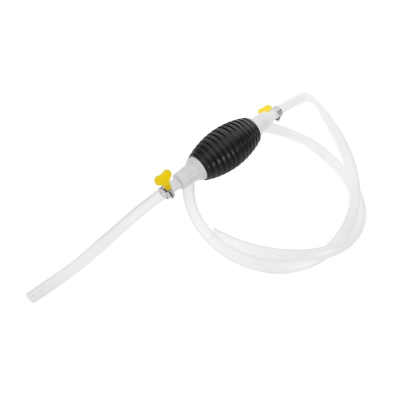 TOPPERFUN 1 Satz Wassersiphon Gas Flüssig Pumpe Saugnapf Betrieben Vakuum Schlauch Für Klein Tragbar PVC von TOPPERFUN