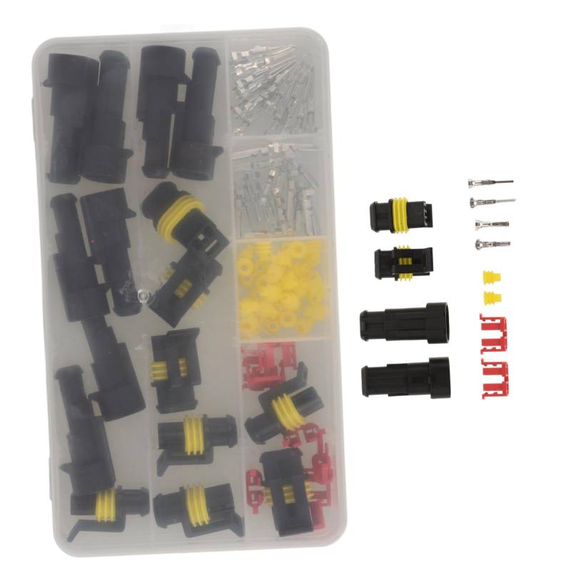 TOPPERFUN 1 Set Wasserdichte Steckverbinder Kabelverbinder Elektrische Steckverbinder Kit Steckverbinder Für Boote Kabelverbinder Kit Autokabelverbinder Kabelverbinder Kit von TOPPERFUN