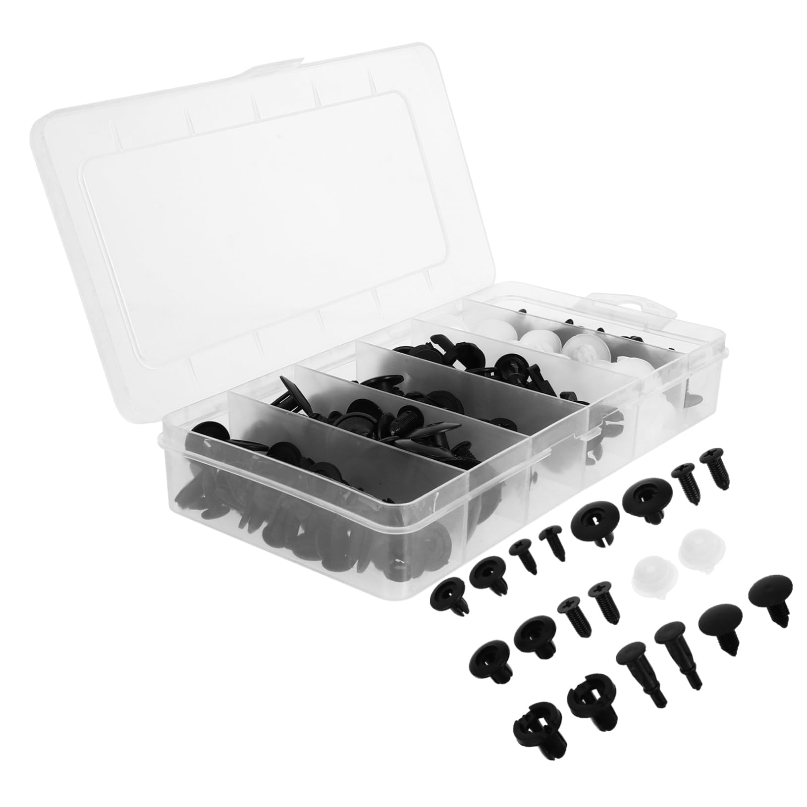 TOPPERFUN 100Stücke Bumper Clips Auto Halterungen Stoßfängerklemmen Türscheiben Clip für Verschiedene Automodelle Aufbewahrungsbox Langlebig TOPPERFUN 100Stücke Bumper Clips Auto Halterungen Stoßfängerklemmen Türscheiben Clip für Verschiedene Automodelle Aufbewahrungsbox Langlebig von TOPPERFUN