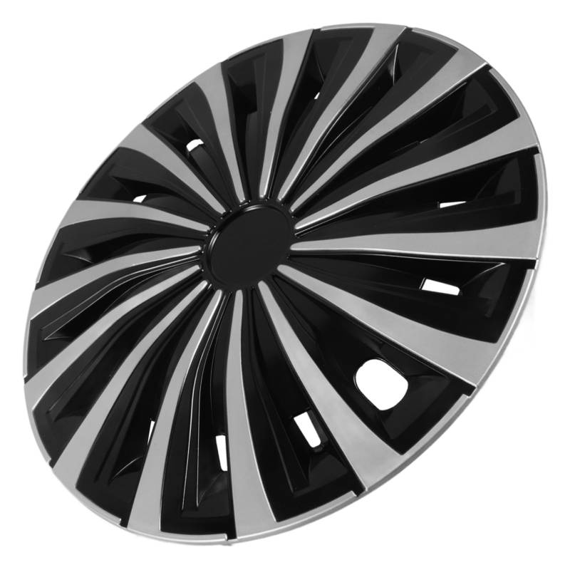 TOPPERFUN 12 Auto Radkappen Radkappen Für Autoräder Chrom Civic Felgenabdeckungen Kappen Abdeckung Fiber Racing Dekorative Radkappen Dekorative Radkappen Universeller Ersatz Auto von TOPPERFUN