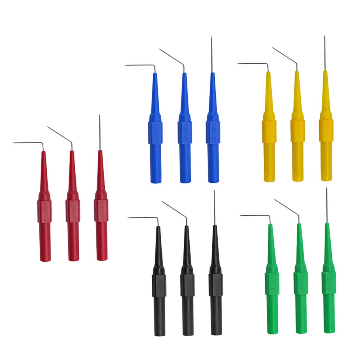 TOPPERFUN 15-teiliges Set Automatische Testsonden Messgerät Meter Führen TIPP Eng Nadel Bausatz Plus Draht Prüfen Piercing Schaltungstester Gebogen Auto Prüfsonden Autowartungstester Black TOPPERFUN 15-teiliges Set Automatische Testsonden Messgerät Meter Führen TIPP Eng Nadel Bausatz Plus Draht Prüfen Piercing Schaltungstester Gebogen Auto Prüfsonden Autowartungstester Black von TOPPERFUN