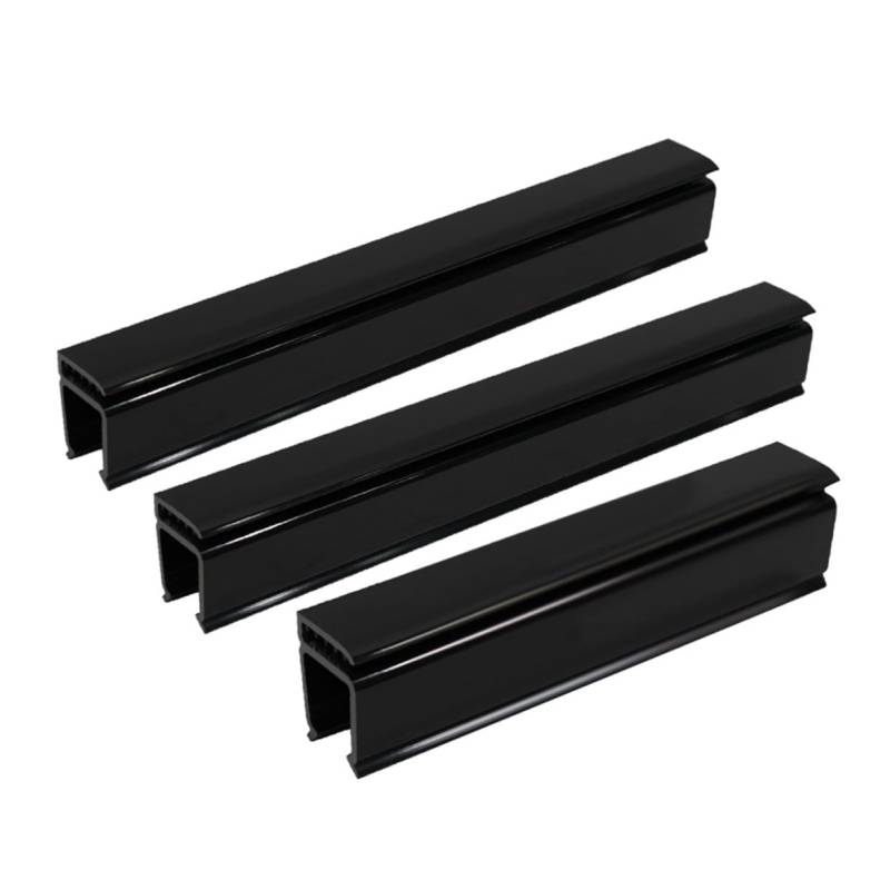 TOPPERFUN 3 Stücke Schärpe Clips Zubehör Windschutzscheibe Golf Wagen Reparatur Windschutzscheibe Halte Front Retainer Teile Schärpe Schellen Schwarz Pu von TOPPERFUN