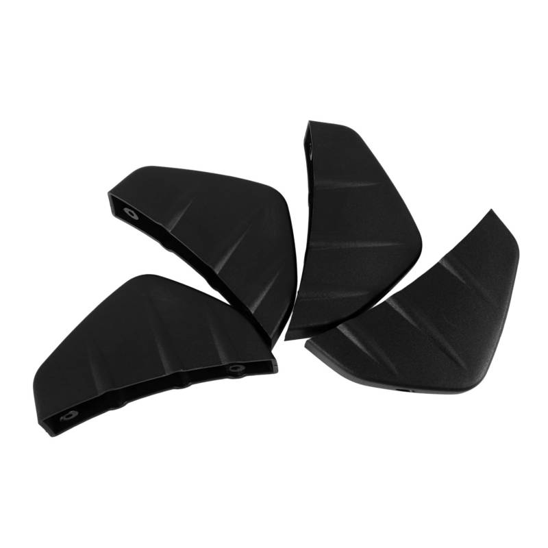 TOPPERFUN 4 Teilige Spoiler Für Autos Autospoiler Heckspoiler Autodiffusor Teile Hecksatz Entlüftungsflosse Passend Für Ersatzaußenbereich Universeller Heckspoiler von TOPPERFUN