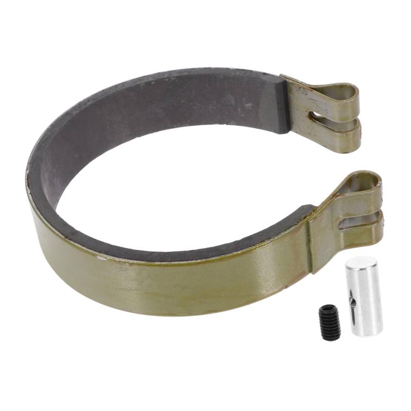 TOPPERFUN Bremsbacken Belag Unterlage Rückseite Bremsbeläge Pads Bremsbacken Hinten Ersatz Bremse Teile Motorrad-hinterradbremsbacken Motorrad Bremsbacke Rostfreier Stahl Silver von TOPPERFUN