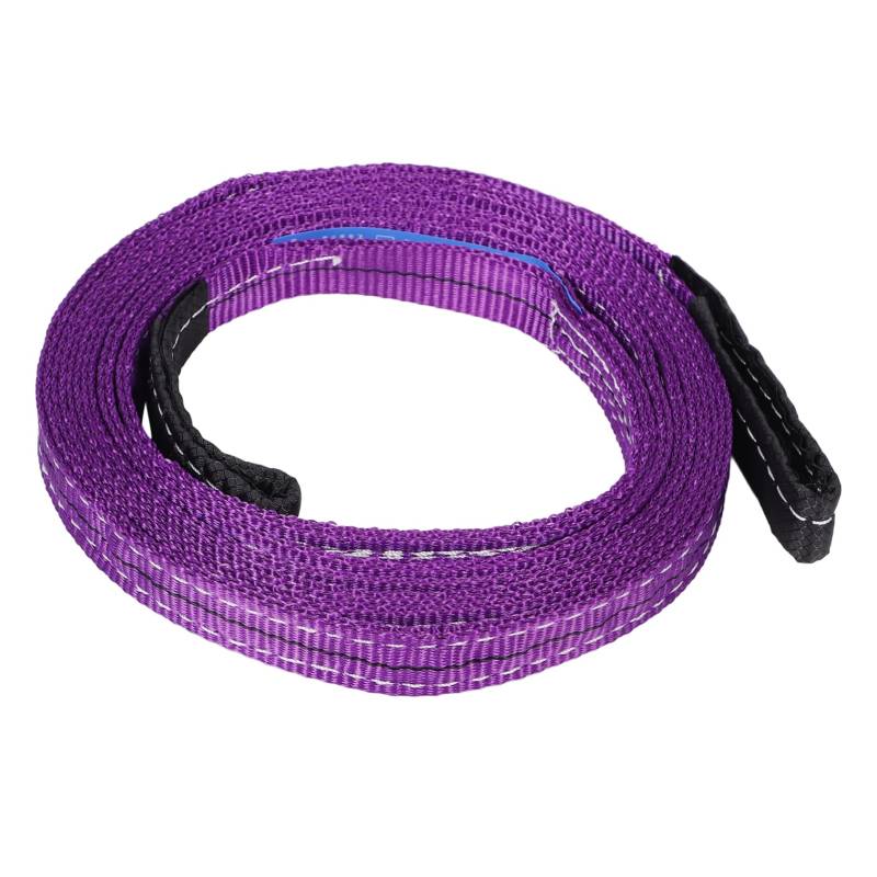 TOPPERFUN Flexibler Tragegurt Tragegurte Krangurte Gewichthebergurte Schlingen Umreifungsseile Hebegurt Schwerer Fitnessstudio Umzugsgurt Polyester Lila von TOPPERFUN
