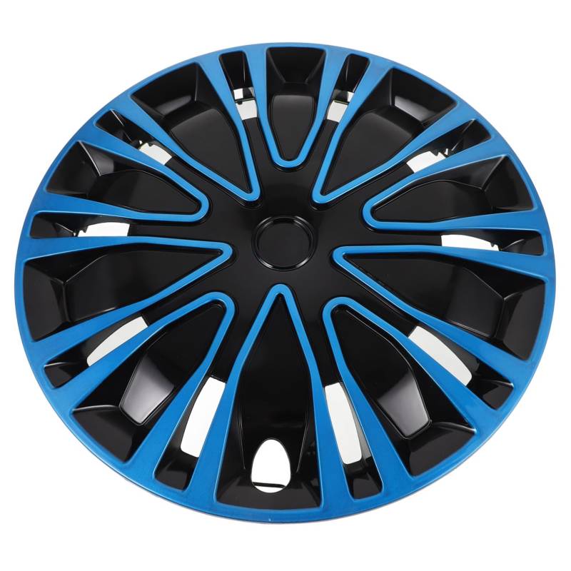 TOPPERFUN Radkappe Dekorative Abdeckung Radkappe Universal Rund Vollmodell Radkappe Autofelgen Autozubehör Autos Radnabe Schwarze Felgenkappen Automobil Radkappen Für Radkappe Fahrzeug Pink von TOPPERFUN