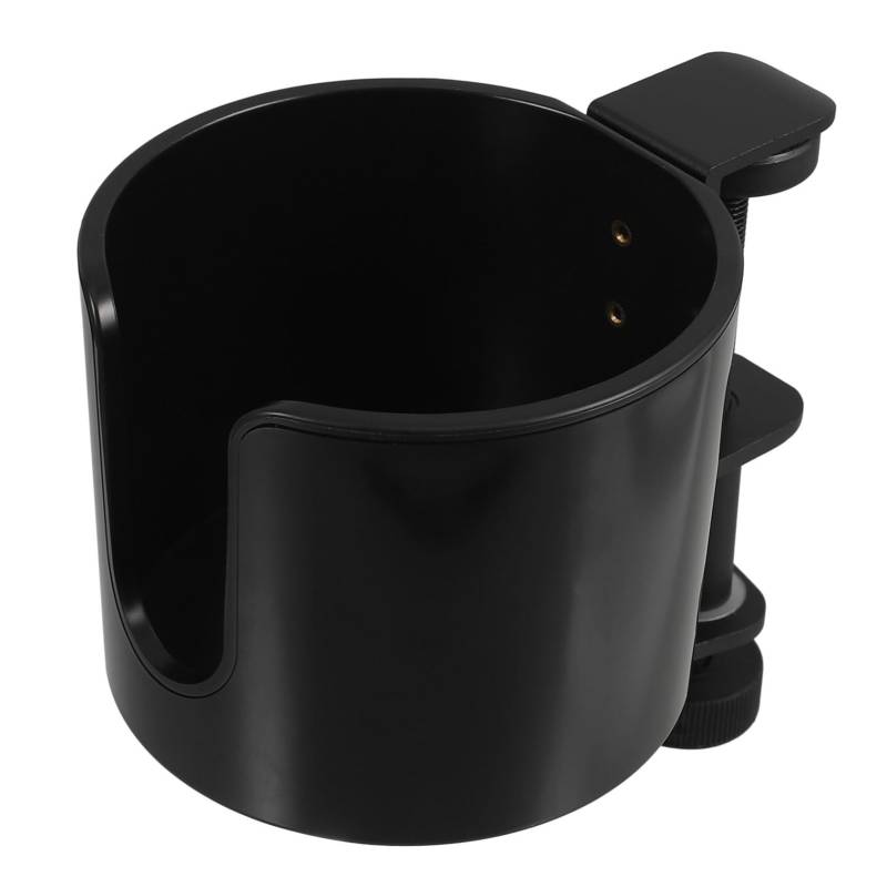 TOPPERFUN Schreibtisch Tassenhalter Mit Drehbarem Kopfhörerhaken Tischklemme Für Getränke Und Zubehör Vielseitig Einsetzbar Für Büro Und Gaming Leicht Zu Installieren von TOPPERFUN