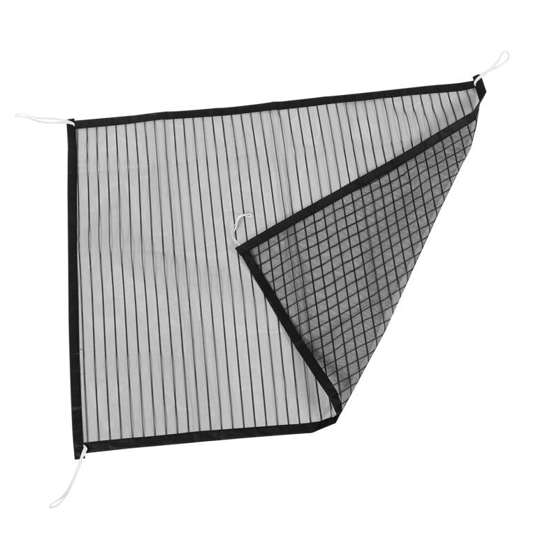 TOPPERFUN Schwarz Mesh Auto Teil Mesh Auto Grill Front Stoßstange Abdeckung Grille von TOPPERFUN