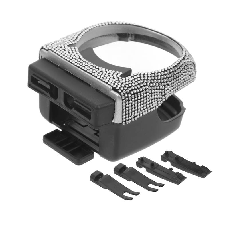 TOPPERFUN Wasserbecherhalter Fürs Auto Autozubehör Getränkehalter Im Auto Universal-getränkehalter Fürs Auto Entlüftungs-wasserbecherhalter Für Automobile Auto Getränkehalter Plastik von TOPPERFUN