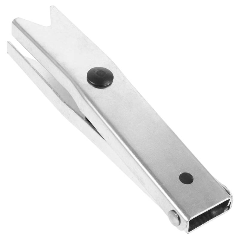 TOPPERFUN Zange Zum Entfernen Von Blechclips Abzieher Werkzeugsatz Türverkleidung Panel-Tool Trimmwerkzeuge Automatisch Plattenzange Befestigungswerkzeug Nietwerkzeug Kohlenstoffstahl Silver von TOPPERFUN