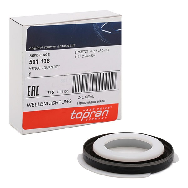 TOPRAN Kurbelwellendichtring BMW 501 136 2247663,2249534,11142247663 11142249534 TOPRAN Kurbelwellendichtring BMW 501 136 2247663,2249534,11142247663 11142249534 von TOPRAN