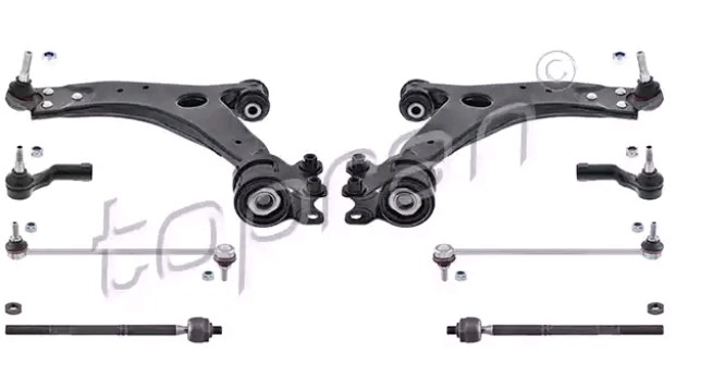 TOPRAN Lenkersatz, Radaufhängung FORD 304 691 1477KIT01 von TOPRAN