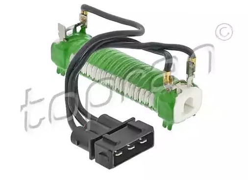 TOPRAN Vorwiderstand, Elektromotor-Kühlerlüfter VW,SEAT 115 557 701959263D,701959263B von TOPRAN