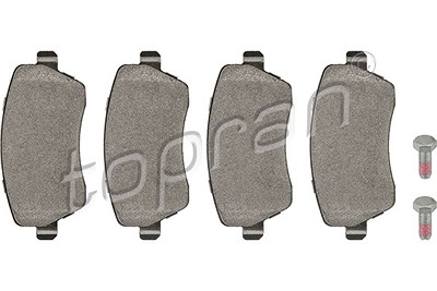 Topran Bremsbeläge vorne (Satz) [Hersteller-Nr. 700770] für Dacia, Mercedes-Benz, Nissan, Renault von TOPRAN