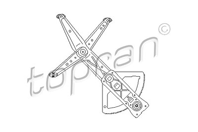 Topran Fensterheber [Hersteller-Nr. 200043] für Opel, Vauxhall von TOPRAN