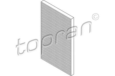 Topran Filter, Innenraumluft [Hersteller-Nr. 105763] für Audi von TOPRAN