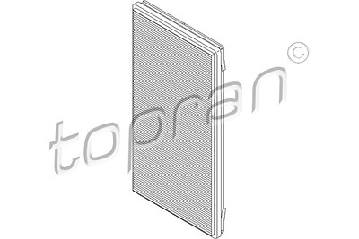 Topran Filter, Innenraumluft [Hersteller-Nr. 501187] für BMW von TOPRAN