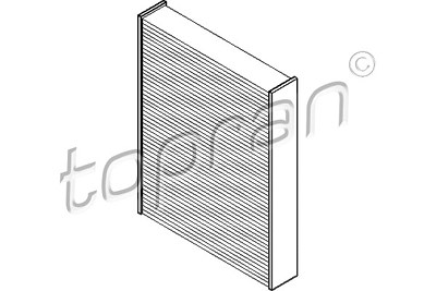 Topran Filter, Innenraumluft [Hersteller-Nr. 302123] für Ford von TOPRAN