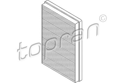 Topran Filter, Innenraumluft [Hersteller-Nr. 720286] für Peugeot von TOPRAN
