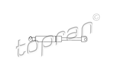 Topran Gasfeder, Koffer-/Laderaum [Hersteller-Nr. 501292] für BMW von TOPRAN