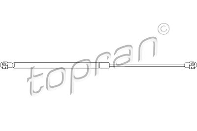 Topran Gasfeder, Koffer-/Laderaum [Hersteller-Nr. 301034] für Ford von TOPRAN