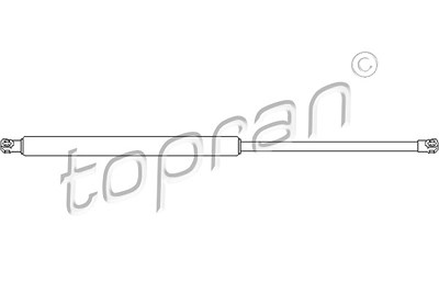 Topran Gasfeder, Koffer-/Laderaum Mercedes-benz: B-Klasse 407963 von TOPRAN