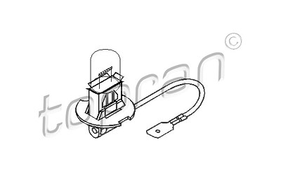 Topran Glühlampe, Nebelscheinwerfer [Hersteller-Nr. 104498] von TOPRAN