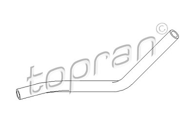 Topran Hydraulikschlauch, Lenkung [Hersteller-Nr. 111980] für Audi, Skoda, VW von TOPRAN