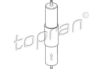 Topran Kraftstofffilter [Hersteller-Nr. 500739] für BMW von TOPRAN