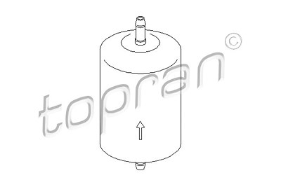 Topran Kraftstofffilter [Hersteller-Nr. 401032] für BMW, Mercedes-Benz, Renault, VW von TOPRAN