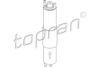 Topran Kraftstofffilter [Hersteller-Nr. 500740] für BMW von TOPRAN