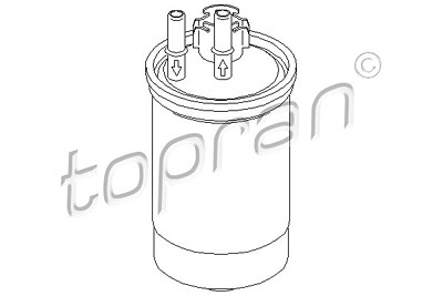 Topran Kraftstofffilter [Hersteller-Nr. 301660] für Ford von TOPRAN