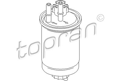 Topran Kraftstofffilter [Hersteller-Nr. 302129] für Ford von TOPRAN