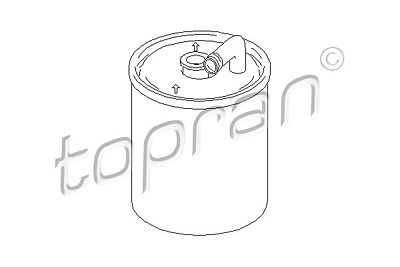Topran Kraftstofffilter [Hersteller-Nr. 407885] für Mercedes-Benz von TOPRAN