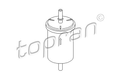 Topran Kraftstofffilter [Hersteller-Nr. 720937] für Citroën, Ds, Fiat, Peugeot, Smart von TOPRAN