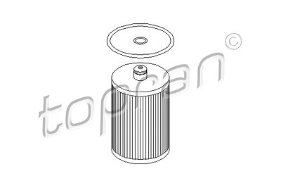 Topran Kraftstofffilter [Hersteller-Nr. 111167] für VW von TOPRAN