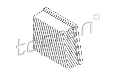Topran Luftfilter [Hersteller-Nr. 304054] für Ford, Mazda von TOPRAN