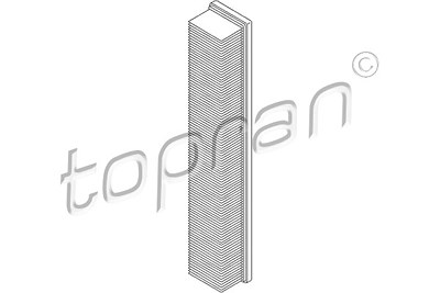 Topran Luftfilter [Hersteller-Nr. 401036] für Mercedes-Benz von TOPRAN